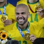 Dani Alves fue campeón olímpico en Tokio 2020.