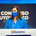 La portavoz del PP en el Ayuntamiento de Valencia, María José Catalá
