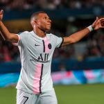 Kylian Mbappe, delantero del PSG.