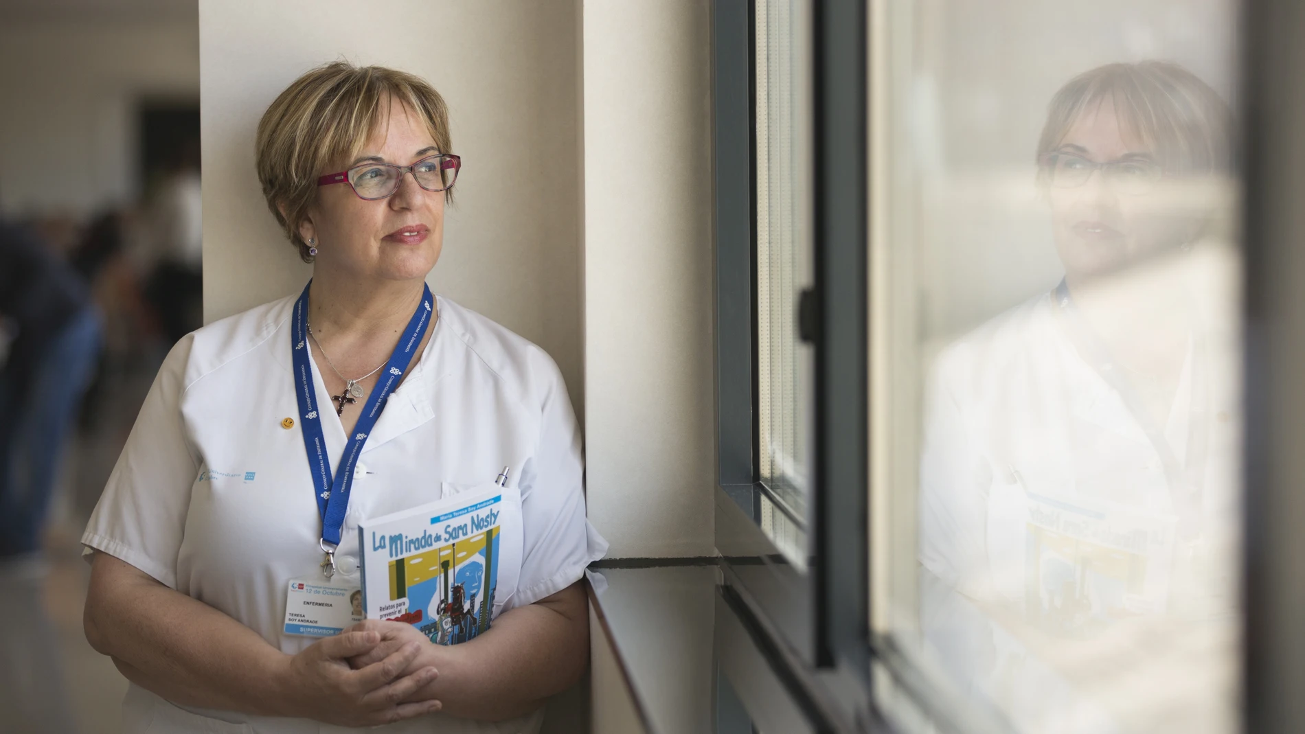 María Teresa Soy Andrade, supervisora de enfermería y escritoria