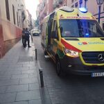Imagen de los servicios de Emergencia en Lavapiés