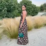 Vicky Martín Berrocal con el vestido del verano.