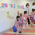 Vuelta a clase de los niños