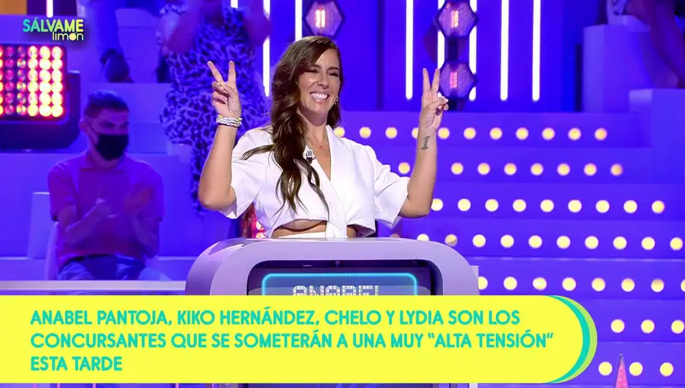 Anabel Pantoja en Sálvame ayer martes 10 de agosto.