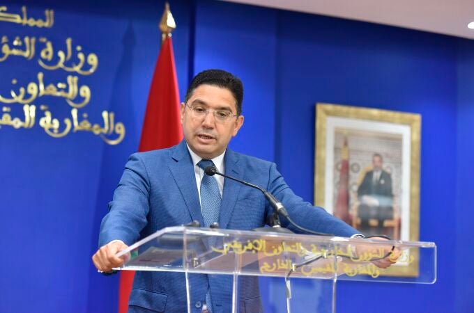 El ministro de Asuntos Exteriores de Marruecos, Nasser Bourita EFE/EPA/JALAL MORCHIDI