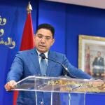 El ministro de Asuntos Exteriores de Marruecos, Nasser Bourita EFE/EPA/JALAL MORCHIDI
