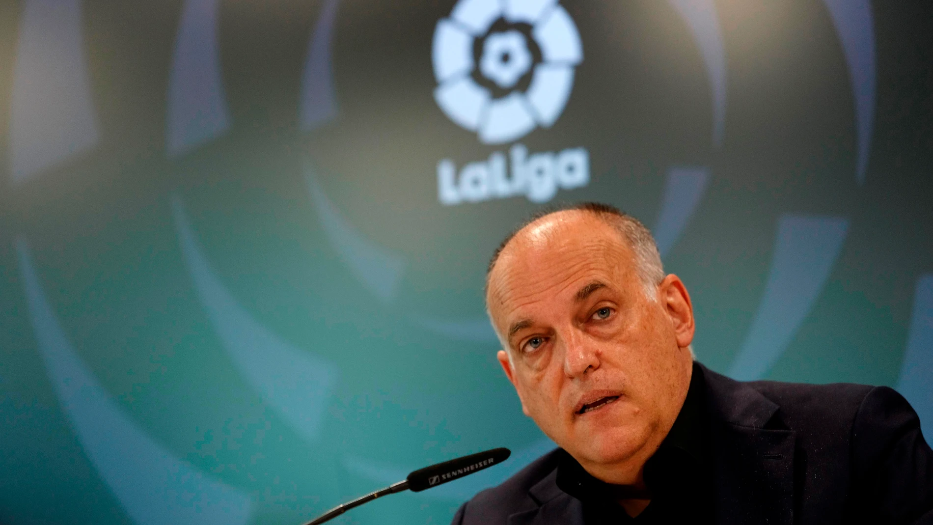 El presidente de LaLiga Javier Tebas