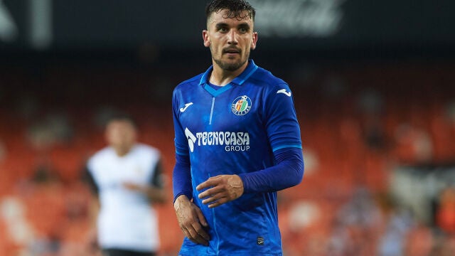 Mauro Arambarri con el Getafe.