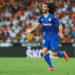 Marc Cucurella con el Getafe.
