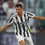 Cristiano Ronaldo, durante el amistoso ante el Atalanta