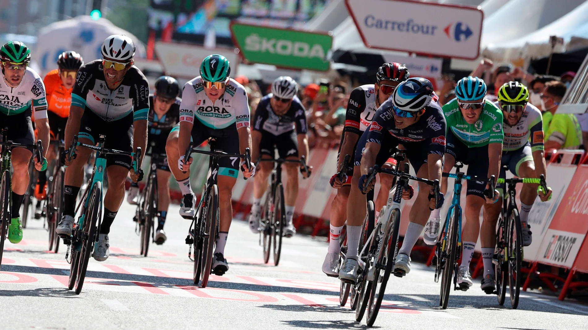 Jasper Philipsen se impone en la etapa de Burgos