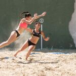 Competición de balonmano playa