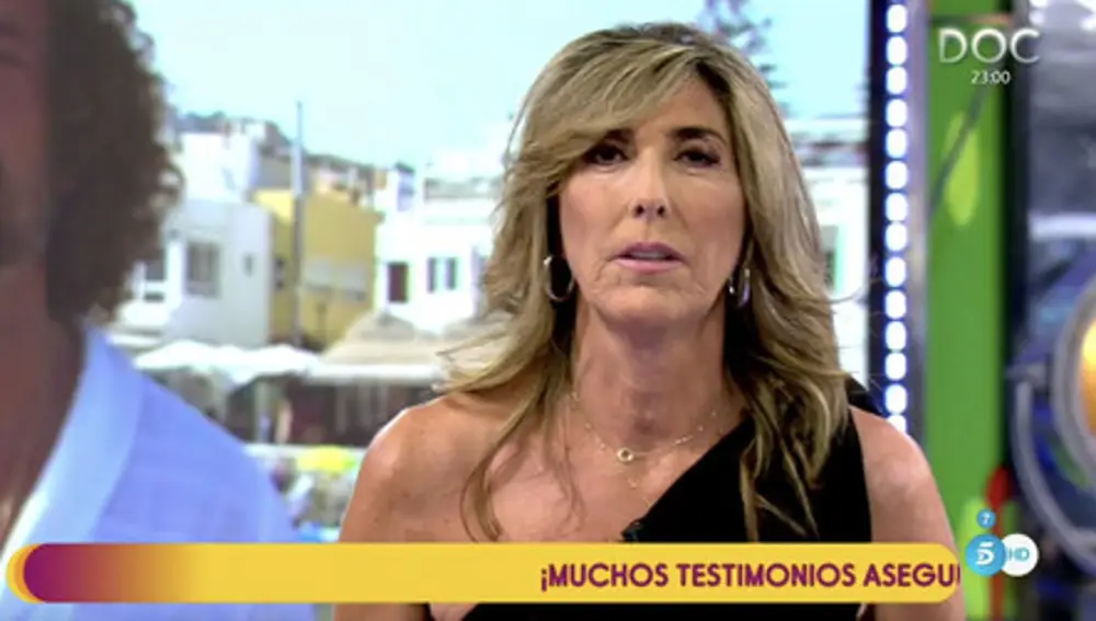 Paz Padilla este lunes en 'Sálvame'