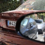 18/08/21. Madrid. Coche en el barrio Simancas. @Cipriano Pastrano