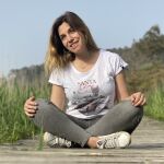 Leire Martinez, durante una escapada de relax este verano