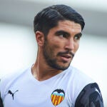 Carlos Soler con el Valencia.