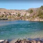 El río Júcar a su paso por Sumarcàrcer (Valencia)