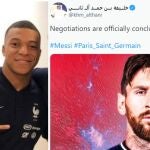 El jeque que adelantó el fichaje de Messi filtra lo que se pagará por Mbappé