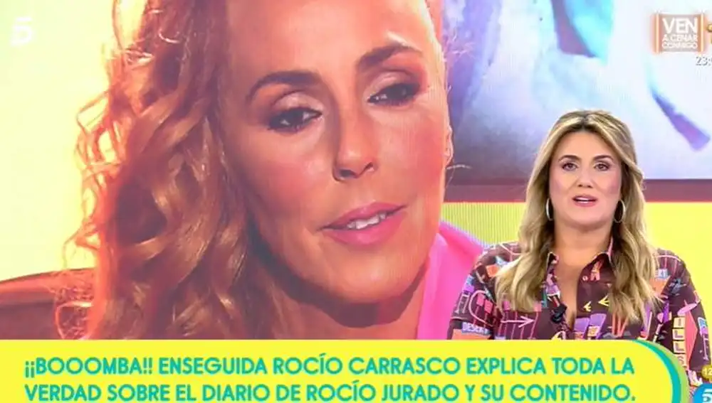 Carlota Corredera y Rocío Carrasco