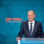 El candidato del SPD alemán Olaf Scholz