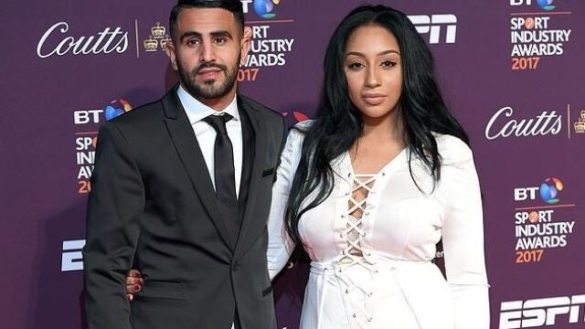 Mahrez y Rita Johal.