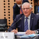 El Alto Representante de la UE, Josep Borrell, en la reunión informal de ministros de Defensa y Exteriores de la UE en Kranj (Eslovenia)