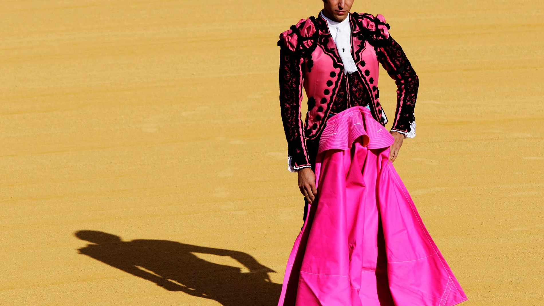 El torero Cayetano Rivera Ordóñez en la tradicional corrida de toros Goyesca.