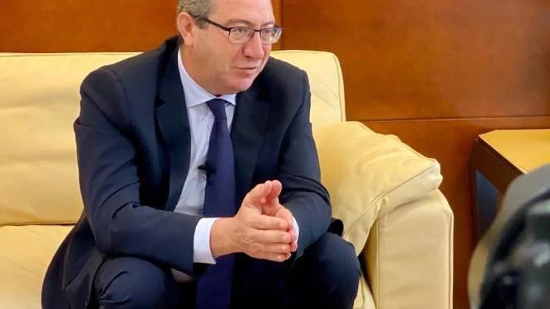 El presidente del PP en la provincia de Alicante, Toni Pérez
