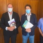 Firma del convenio entre Proyecto Hombre y Caja Rural del Sur