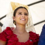 Cayetana Rivera Martinez de Irujo durante corrida de rejones en 2021 en Ronda.