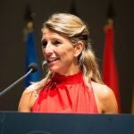 La vicepresidenta y ministra de Trabajo, Yolanda Díaz