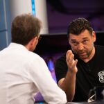 Hovic en la entrevista con Pablo Motos