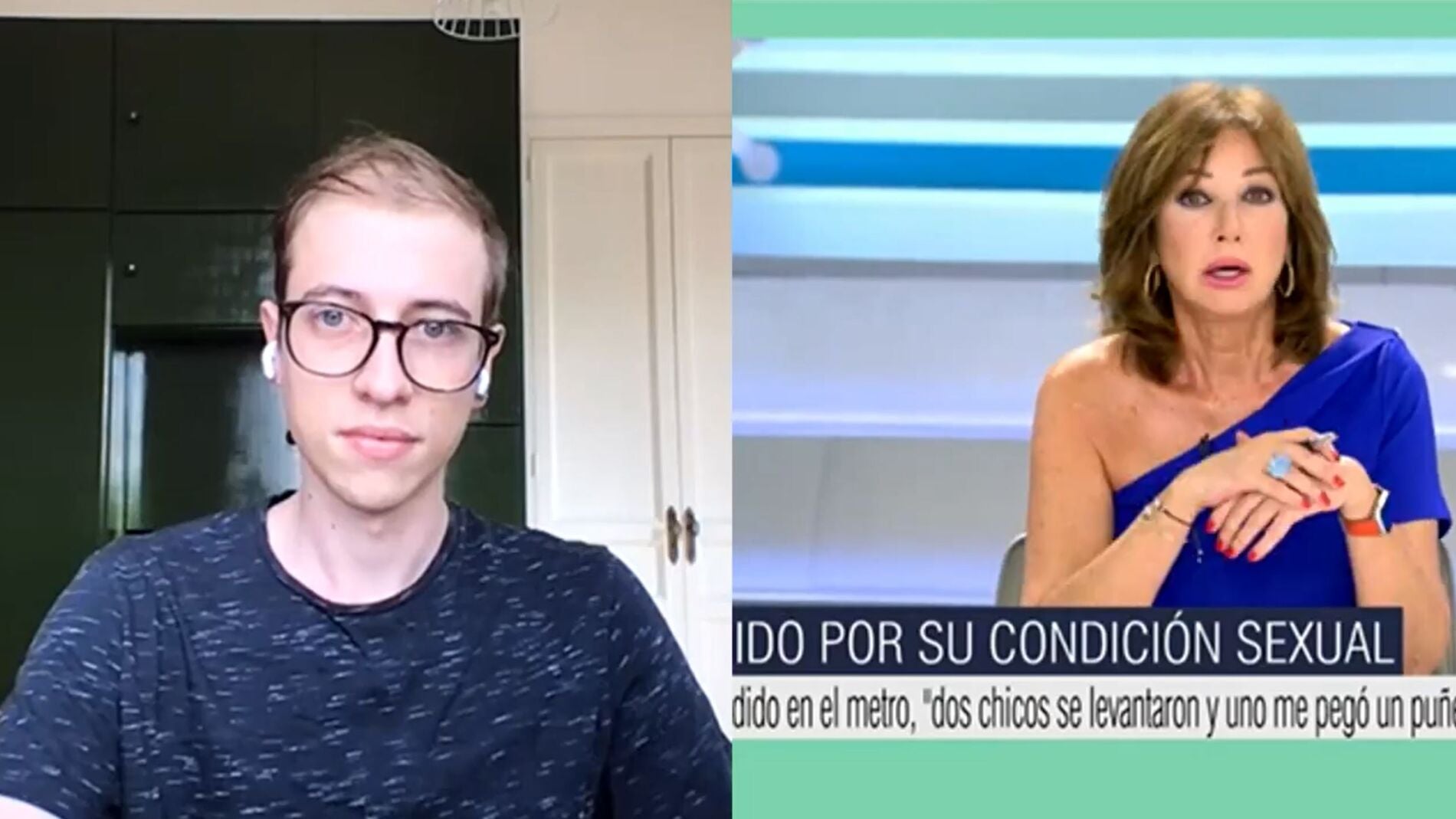 Axel Sarraillé, entrevistado en 'El Programa de Ana Rosa' en el día de hoy