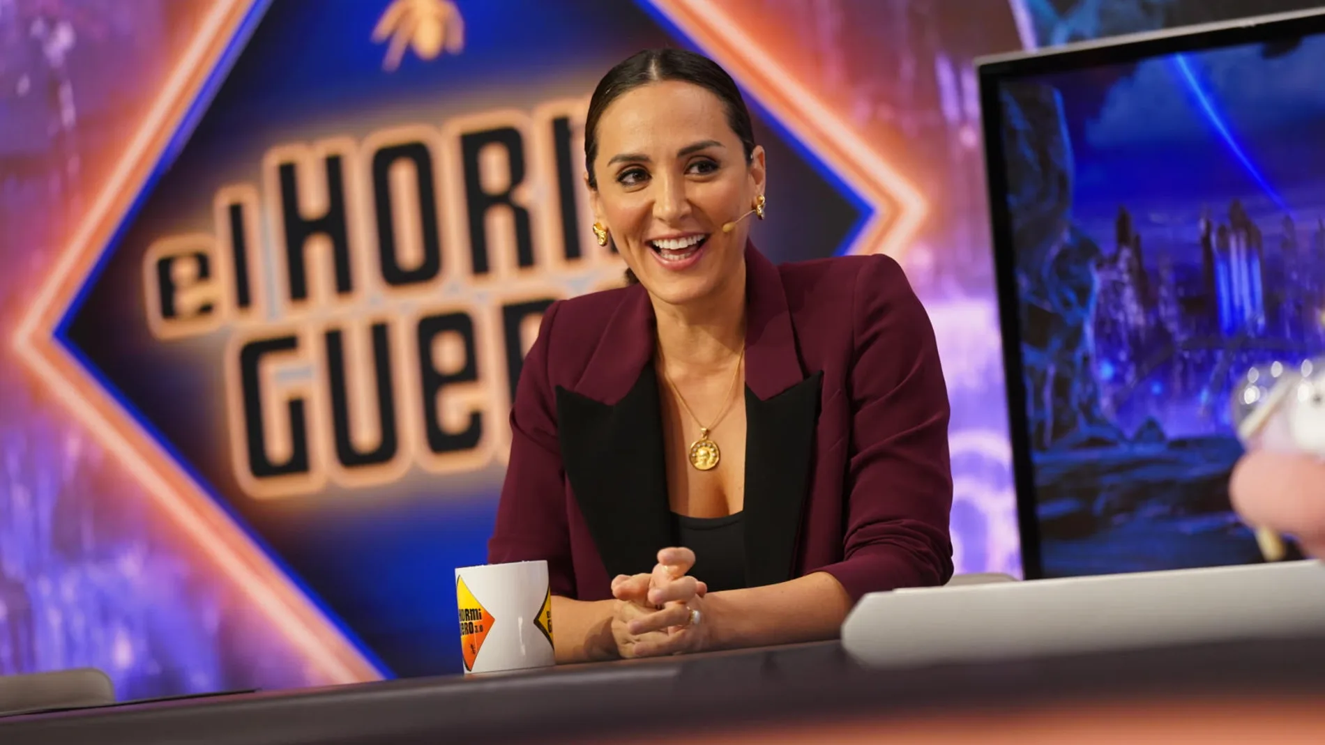 Tamara Falcó en su regreso a 'El Hormiguero'.