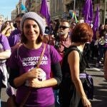 La concejal de IU en Valdefresno (León) Aurora Panizo