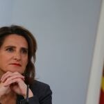 La ministra de Transición Ecológica, Teresa Rivera