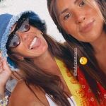 Isa y Anabel Pantoja en su despedida de soltera