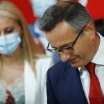 Diego Conesa, secretario general del PSRM-PSOE y portavoz del Grupo Parlamentario Socialista en la Asamblea
