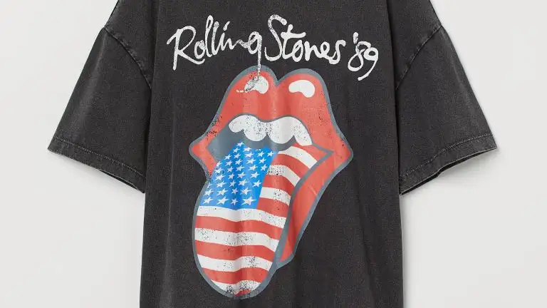 Camiseta con motivo estampado, de H&M