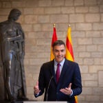El presidente del Gobierno, Pedro Sánchez