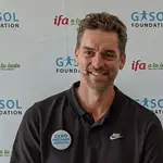 Pau Gasol, en un acto de su fundación