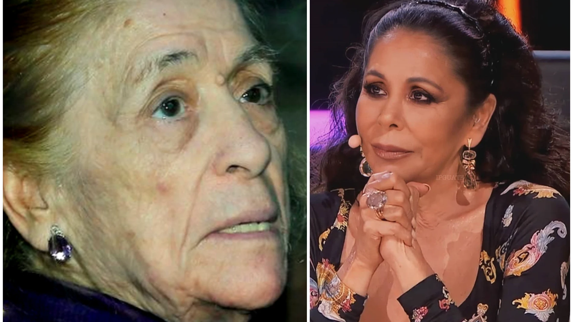 Isabel Pantoja y su madre, doña Ana Martín