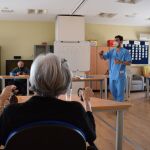 Taller de Castañuelas en la Asociación de Enfermos de Alzheimer de Zamora (AFA)