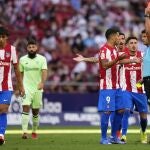 Joao Felix, expulsado en el Atlético-Athletic de LaLiga