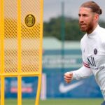 Sergio Ramos sigue entrenando en solitario