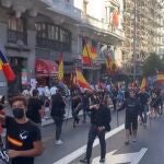 Manifestación de neonazis en Chueca