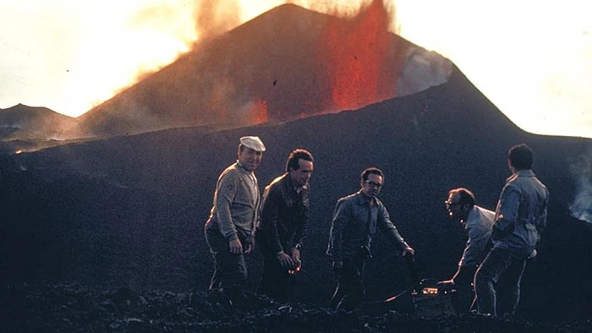 Erupción del Teneguía en 1971