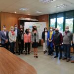 La consejera de Empleo e Industria, Ana Carlota Amigo, se reúne con los trabajadores de Inbiotec