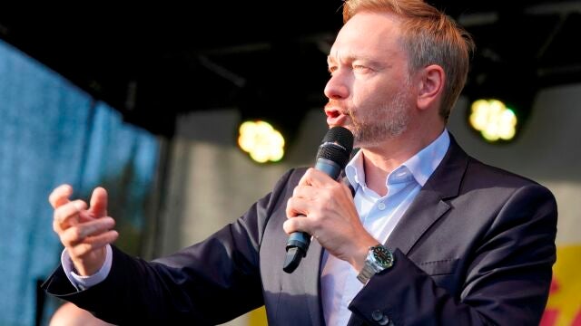 El líder liberal alemán Christian Lindner