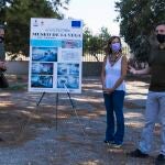 Escobar y Martínez Labella visitan el terreno en el que se asentará el futuro Museo de la Vega